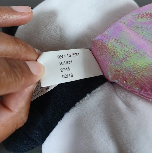 •8" Justice Pandacorn Plush Panda Bear Unicorn Stuffed Animal Toy Pink Wings - Picture 14 of 15